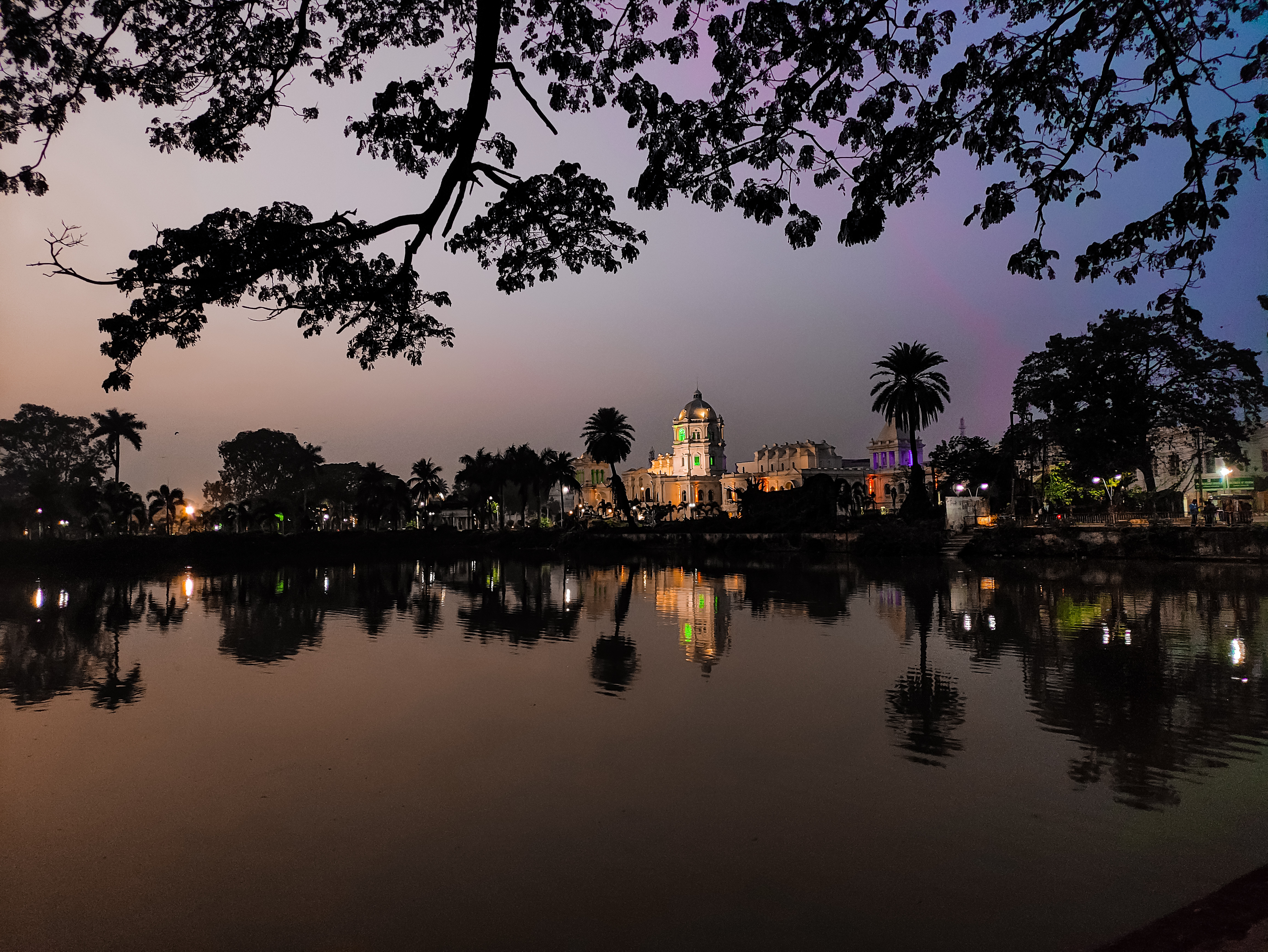 Ujjayanta palace night view